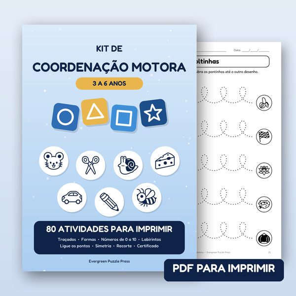 Capa do produto Kit Coordenação Motora